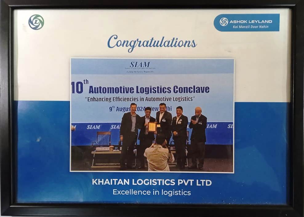 Excellence In Auto Logistics (2025)